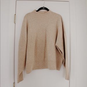neutral box sweater
